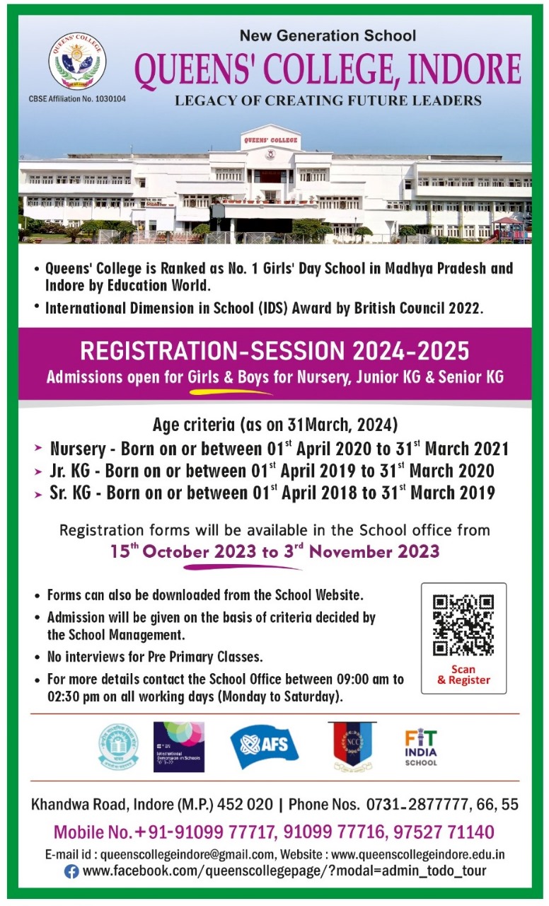 Admissions Open for the Session 202525 Queens College